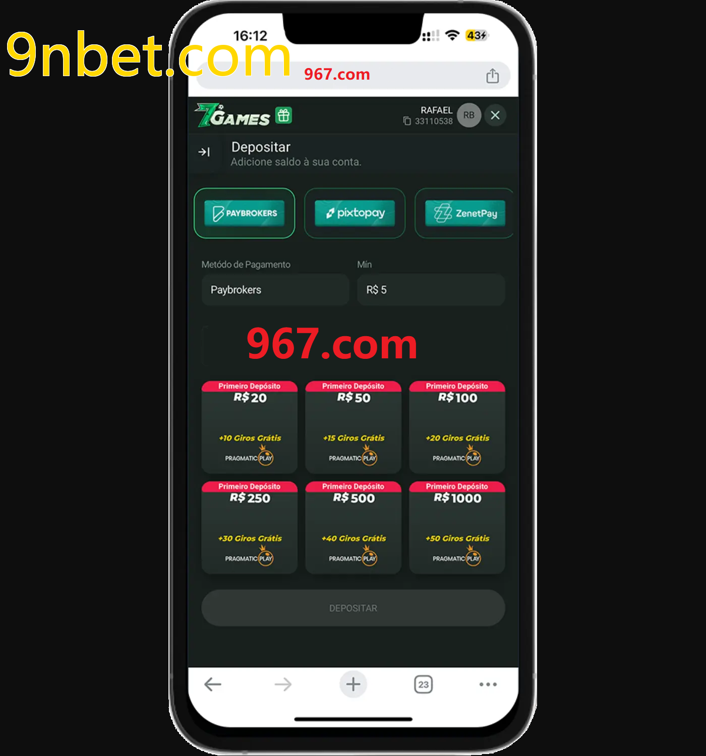 Baixe o aplicativo 9nbet.com para jogar a qualquer momento